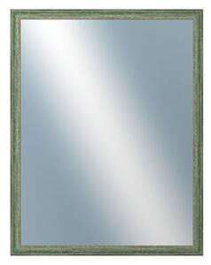 DANTIK - Zarámované zrcadlo - rozměr s rámem cca 70x90 cm z lišty LYON zelená (2706)