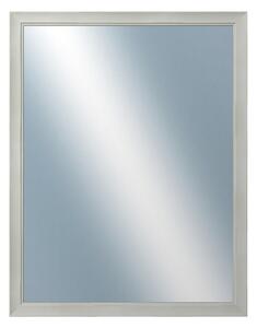 DANTIK - Zarámované zrcadlo - rozměr s rámem cca 70x90 cm z lišty ANDRÉ velká bílá (3155)