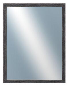 DANTIK - Zarámované zrcadlo - rozměr s rámem cca 70x90 cm z lišty LYON černá (2705)