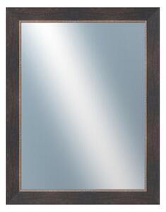 DANTIK - Zarámované zrcadlo - rozměr s rámem cca 70x90 cm z lišty TOMAS černá velká (3031)