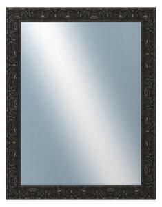 DANTIK - Zarámované zrcadlo - rozměr s rámem cca 70x90 cm z lišty PRAHA černá (2753)