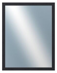 DANTIK - Zarámované zrcadlo - rozměr s rámem cca 70x90 cm z lišty 4020 černá (2769)