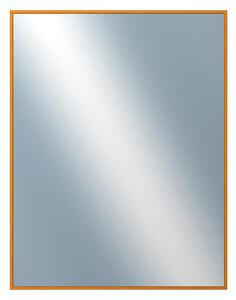 DANTIK - Zarámované zrcadlo - rozměr s rámem cca 70x90 cm z lišty Hliník oranžová | P269-217 (7269217)