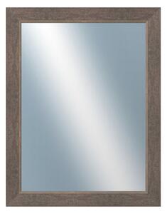 DANTIK - Zarámované zrcadlo - rozměr s rámem cca 70x90 cm z lišty TOMAS šedá velká (3030)