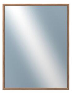 DANTIK - Zarámované zrcadlo - rozměr s rámem cca 70x90 cm z lišty KASSETTE ořech (2862)