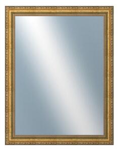 DANTIK - Zarámované zrcadlo - rozměr s rámem cca 70x90 cm z lišty KLASIK zlatá (2824)