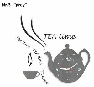 Dekorační kuchyňské hodiny Tea Time