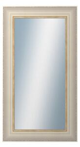 DANTIK - Zarámované zrcadlo - rozměr s rámem cca 50x90 cm z lišty GREECE bílá (2639)