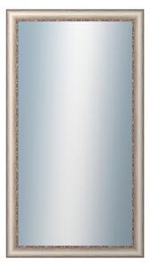 DANTIK - Zarámované zrcadlo - rozměr s rámem cca 50x90 cm z lišty PROVENCE bílá (2652)