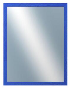 DANTIK - Zarámované zrcadlo - rozměr s rámem cca 70x90 cm z lišty RETRO modrá (2532)