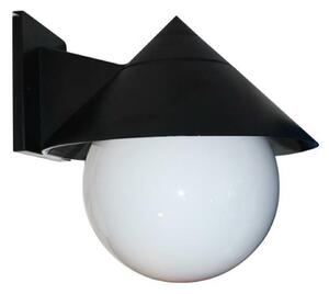 ACA Lighting venkovní nástěnné svítidlo BALL černá opál D20 E27 AC.1801L