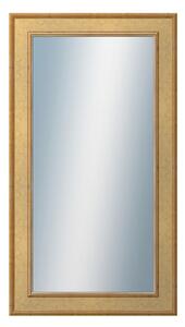 DANTIK - Zarámované zrcadlo - rozměr s rámem cca 50x90 cm z lišty TOOTH zlatá (2778)