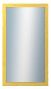 DANTIK - Zarámované zrcadlo - rozměr s rámem cca 50x90 cm z lišty RETRO žlutá (2533)