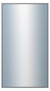 DANTIK - Zarámované zrcadlo - rozměr s rámem cca 50x90 cm z lišty Hliník šedá | P02-006 (7002006)