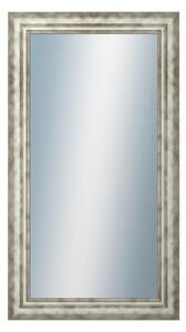DANTIK - Zarámované zrcadlo - rozměr s rámem cca 50x90 cm z lišty TRITON široký stříbrný (2950)