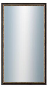 DANTIK - Zarámované zrcadlo - rozměr s rámem cca 50x90 cm z lišty TRITON černá (2139)