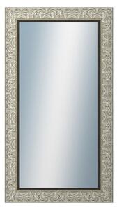 DANTIK - Zarámované zrcadlo - rozměr s rámem cca 50x90 cm z lišty PRAHA stříbrná (2751)