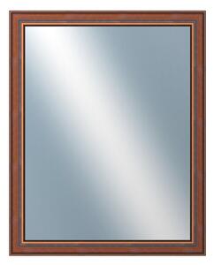 DANTIK - Zarámované zrcadlo - rozměr s rámem cca 80x100 cm z lišty ANGLIE hnědá (561)