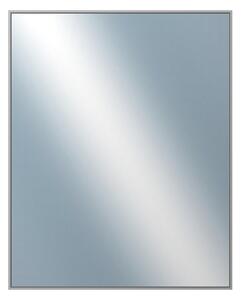 DANTIK - Zarámované zrcadlo - rozměr s rámem cca 80x100 cm z lišty Hliník šedá | P269-006 (7269006)