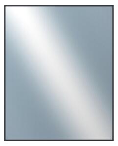 DANTIK - Zarámované zrcadlo - rozměr s rámem cca 80x100 cm z lišty Hliník černá | P02-021 (7002021)