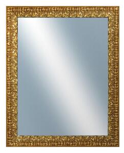 DANTIK - Zarámované zrcadlo - rozměr s rámem cca 80x100 cm z lišty ZVRATNÁ zdobná zlatá (2888)
