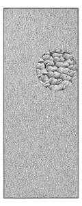Šedý běhoun 80x300 cm Wolly – BT Carpet