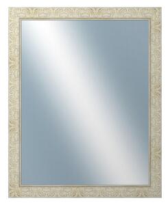 DANTIK - Zarámované zrcadlo - rozměr s rámem cca 80x100 cm z lišty PRAHA bílá (2930)