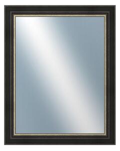 DANTIK - Zarámované zrcadlo - rozměr s rámem cca 80x100 cm z lišty GREECE černá (2641)