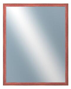 DANTIK - Zarámované zrcadlo - rozměr s rámem cca 80x100 cm z lišty LYON červená (2707)