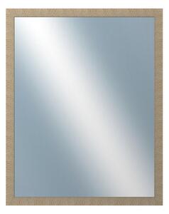 DANTIK - Zarámované zrcadlo - rozměr s rámem cca 80x100 cm z lišty Golf Champagne (2490)