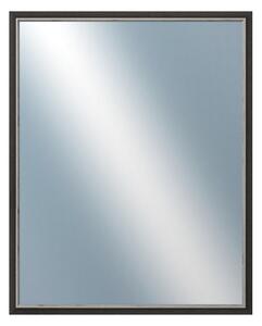 DANTIK - Zarámované zrcadlo - rozměr s rámem cca 80x100 cm z lišty TAIGA černá (3108)