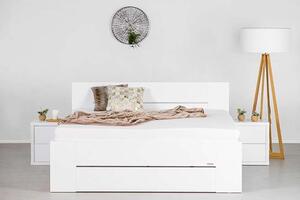 Ahorn LORANO - moderní lamino postel s děleným čelem 140 x 190 cm