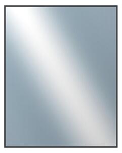 DANTIK - Zarámované zrcadlo - rozměr s rámem cca 80x100 cm z lišty Hliník černá | P03-021 (7003021)