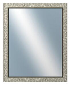 DANTIK - Zarámované zrcadlo - rozměr s rámem cca 80x100 cm z lišty PRAHA stříbrná (2751)