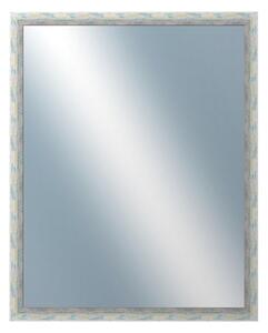 DANTIK - Zarámované zrcadlo - rozměr s rámem cca 80x100 cm z lišty PAINT zelená velká (2964)