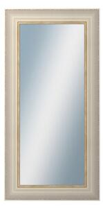 DANTIK - Zarámované zrcadlo - rozměr s rámem cca 50x100 cm z lišty GREECE bílá (2639)