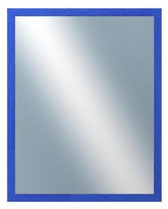 DANTIK - Zarámované zrcadlo - rozměr s rámem cca 80x100 cm z lišty RETRO modrá (2532)