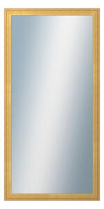 DANTIK - Zarámované zrcadlo - rozměr s rámem cca 50x100 cm z lišty LYON zlatá (2703)