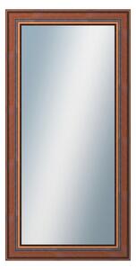 DANTIK - Zarámované zrcadlo - rozměr s rámem cca 50x100 cm z lišty ANGLIE hnědá (561)