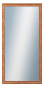 DANTIK - Zarámované zrcadlo - rozměr s rámem cca 50x100 cm z lišty LYON hnědá (2750)