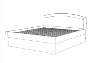BMB MARIKA ART - masivní buková postel s úložným prostorem ATYP