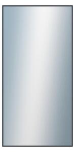 DANTIK - Zarámované zrcadlo - rozměr s rámem cca 50x100 cm z lišty Hliník černá | P01-021 (7001021)