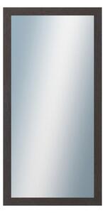 DANTIK - Zarámované zrcadlo - rozměr s rámem cca 50x100 cm z lišty RETRO tmavě šedá (2529)