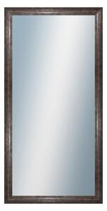 DANTIK - Zarámované zrcadlo - rozměr s rámem cca 50x100 cm z lišty NEVIS šedá (3053)
