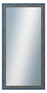 DANTIK - Zarámované zrcadlo - rozměr s rámem cca 50x100 cm z lišty CARRARA šedá (2949)