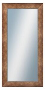 DANTIK - Zarámované zrcadlo - rozměr s rámem cca 50x100 cm z lišty TOMAS bronz velká (3029)