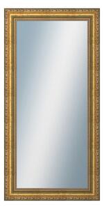 DANTIK - Zarámované zrcadlo - rozměr s rámem cca 50x100 cm z lišty KLASIK zlatá (2824)