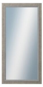 DANTIK - Zarámované zrcadlo - rozměr s rámem cca 50x100 cm z lišty AMALFI šedá (3113)