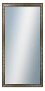 DANTIK - Zarámované zrcadlo - rozměr s rámem cca 50x100 cm z lišty NEVIS zelená (3054)