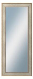 DANTIK - Zarámované zrcadlo - rozměr s rámem cca 50x120 cm z lišty TOOTH stříbrná (2779)